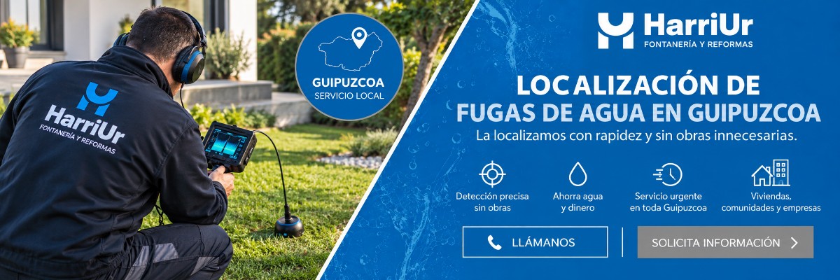 Reparación y localización de fugas